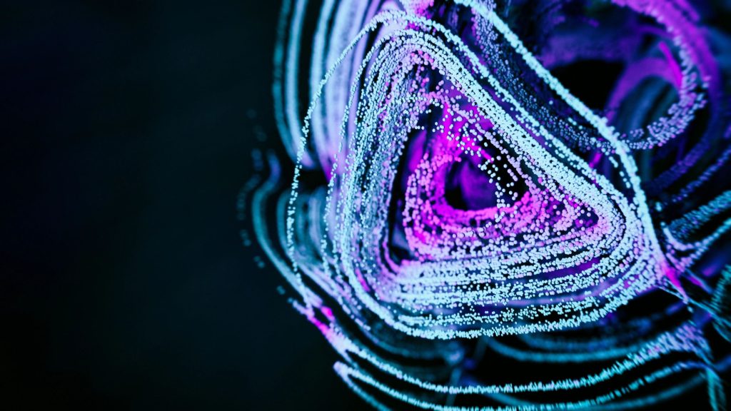Abstract Science nanoparticles